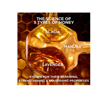 Image 5 of product Garnier - Whole Blends Honey Treasures Repairing Conditioner, 650 ml