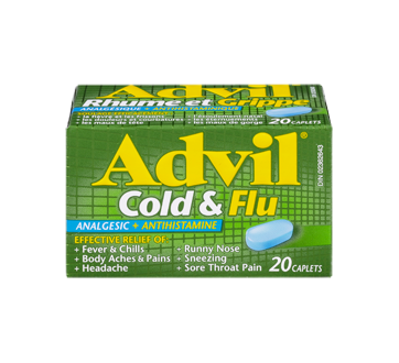 Image 3 of product Advil - Advil Cold & Flu Caplets, 20 units