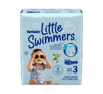Little Swimmers Disposable Swim Diapers, Size 3, 20 units