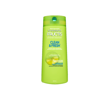 Fructis Clean & Fresh Shampoo, 650 ml