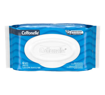 Image 1 of product Cottonelle - FreshCare Flushable Wet Wipes, 84 units