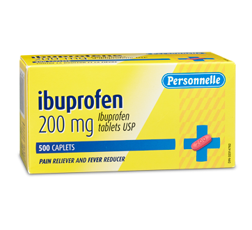 Image of product Personnelle - Ibuprofen Caplets 200 mg, 500 units