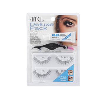 Deluxe Pack False Lashes, 1 unit, 110, Black
