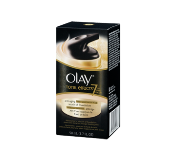 Image 1 of product Olay - CC Cream - Total Effects Daily Moisturizer plus Touch of Foundation, 50 ml