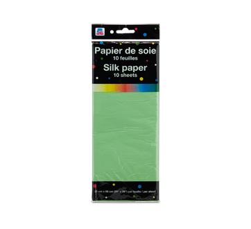 Silk Paper , 10 units, Green