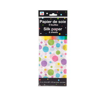 Silk Paper, 5 units, Bubble Pattern