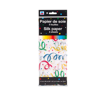 Silk Paper, 5 units, Ribbon Pattern