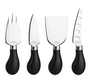 Image of product Trudeau - Set of 4 Specialty Cheese Knives