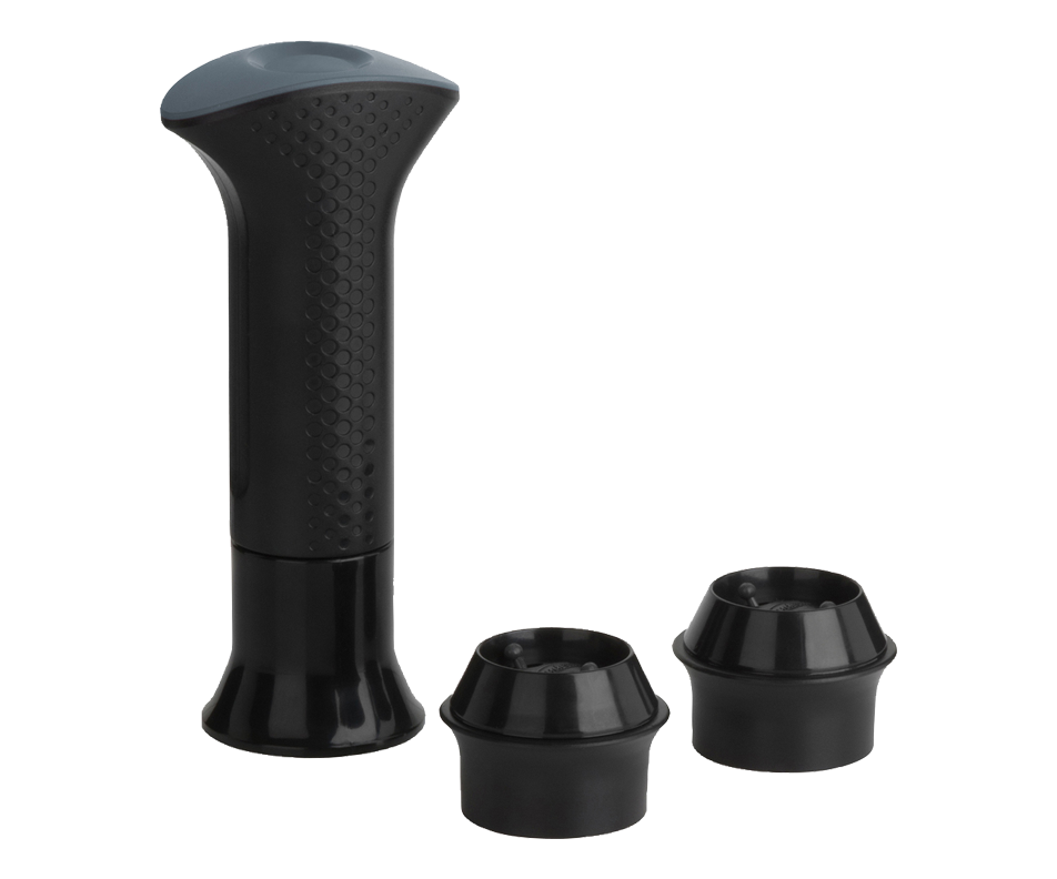 Wine Preserving Pump with 2 Stoppers Trudeau Small cooking