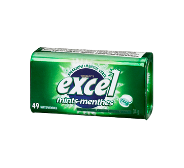 Excel Mints Spearmint, 49 units