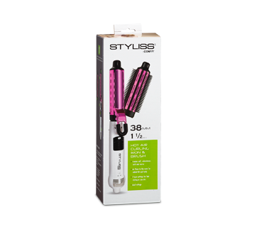 Hot Air Curling Iron and Brush, 1 unit