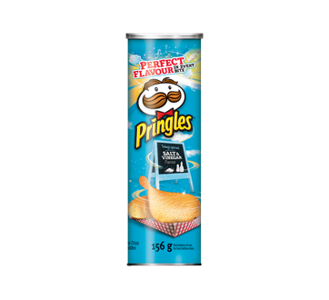 Image of product Pringles - Potato Chips, 156 g, Salt and Vinegar