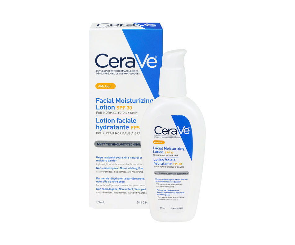 cerave facial moisturizing lotion spf