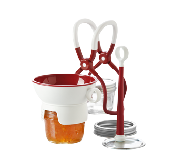 Image of product Starfrit - Canning Tool Set Funnel, Jar Lifter & Lid Lifter, 3 units