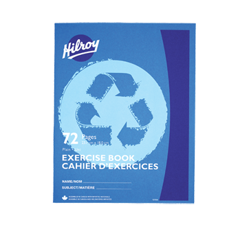 Image of product Hilroy - Stitched Exercise Book Plain 72 Pages, 1 unit, Blue