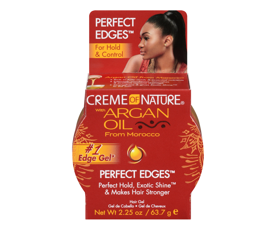 Perfect Edges Hair Gel, 63 g Crème of Nature Wax, pommade, cream