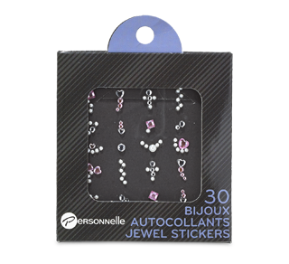 Jewel Stickers for Nails, 30 units