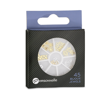 Jewel Stickers for Nails, 45 units