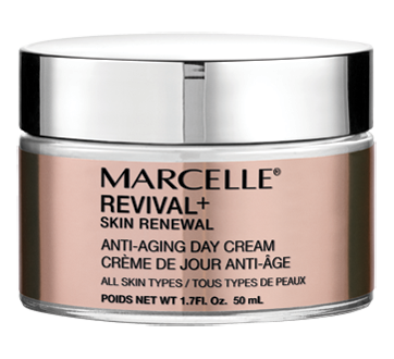 Image of product Marcelle - Revival+ Skin Renewal Anti-Aging Day Cream, 50 ml, All Skin Types