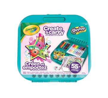 Shopkins Create Carry 2 In 1 Lap Desk Carry Case 1 Unit