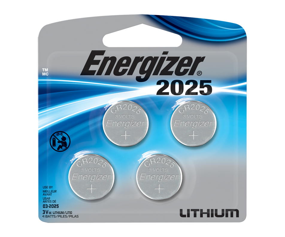 Lithium 2025 Batteries, 4 units Energizer Watch Jean Coutu