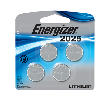 Lithium 2025 Batteries, 4 units