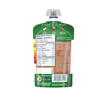 Image 2 of product Gerber - Organic Purée, 128 ml, Banana Apple & Raspberry