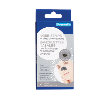 Charcoal Nose Pore Strips, 4 units