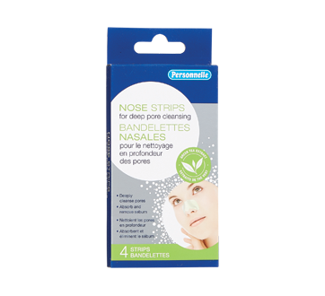Green Tea Deep Cleaning Nose Pore Strips, 4 units
