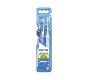 Image of product Oral-B - Indicator Contour Clean Toothbrushes, 2 units, Soft