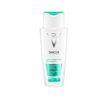 Dercos Oil Control Treatment Shampoo, 200 ml