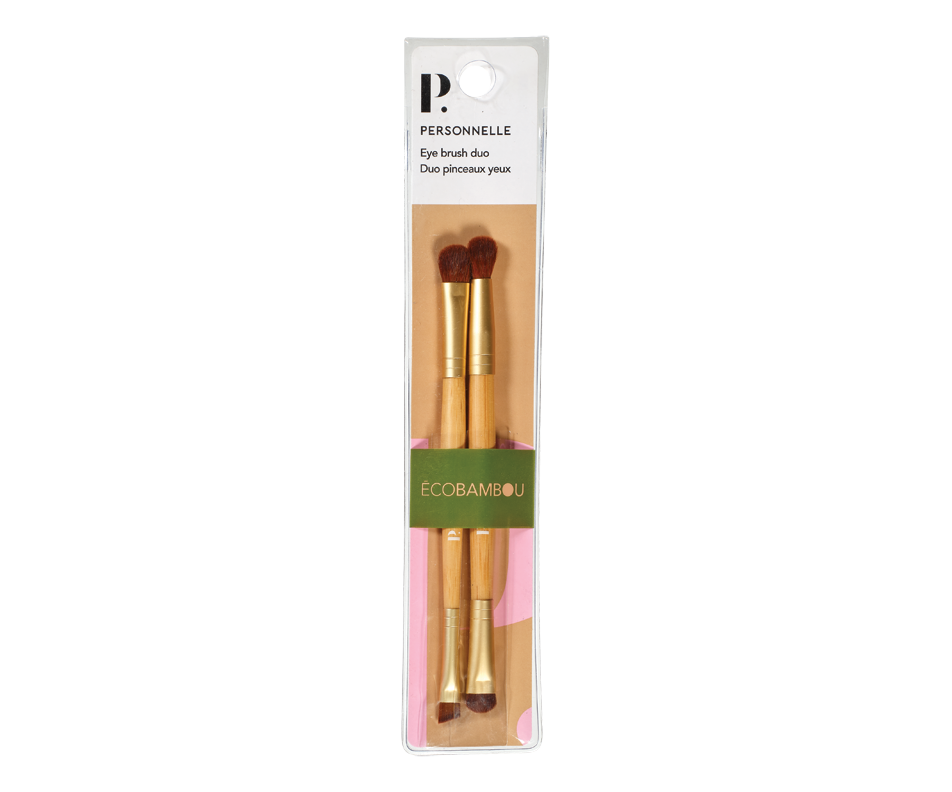 Eye Brush Duo, 2 units Personnelle Cosmetics Eyes and brows Jean