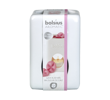 Image of product Bolsius - Wax Burner, 1 unit, Square, White