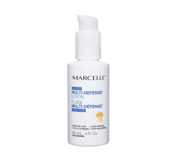 Image of product Marcelle - Protection + SPF 15 Multi Defense Lotion, 120 ml