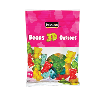 3D Bears Candy, 114 g