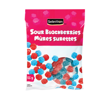 Image of product Selection - Sour Blackberries Candy, 135 g