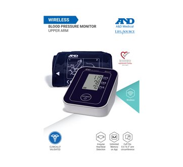 Deluxe Connected Blood Pressure Monitor, 1 unit