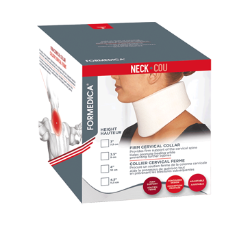 Firm Cervical Collar, 1 unit, Length: Universal, Width: 9 cm, White