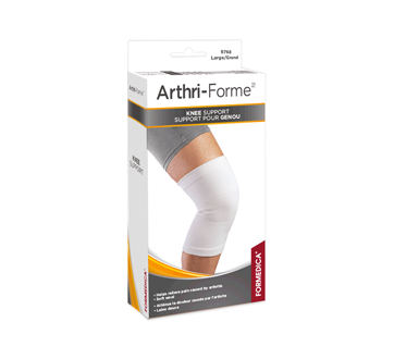 Knee Support - Wool, 1 unit, 38 - 43 cm, Large, White