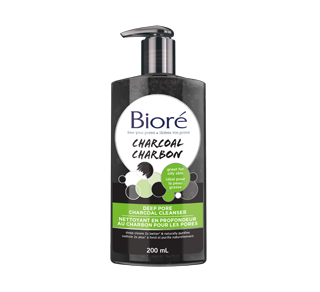 Deep Pore Charcoal Cleanser, 200 ml – Bioré : Face