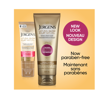 Image 3 of product Jergens - Natural Glow + Nourish Daily Moisturizer Medium to Deep, 220 ml