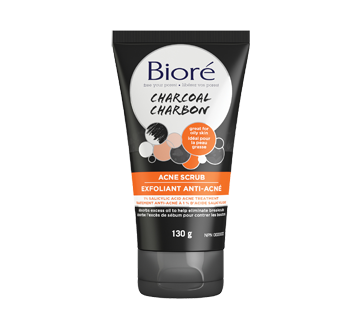 Charcoal Acne Scrub, 130 g