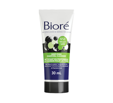 Image of product Bioré - Deep Pore Charcoal Cleanser, 30 ml