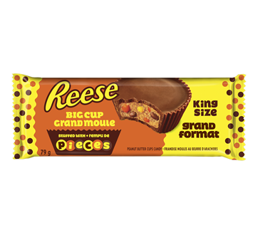 Reeses Big Cup With Pieces 79 G Hershey Family Size Jean Coutu