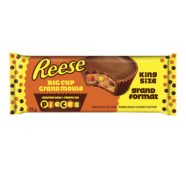 Reeses big cup with pieces, 79 g