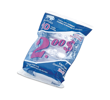 Plastic Coin Wrappers for $2, 10 units