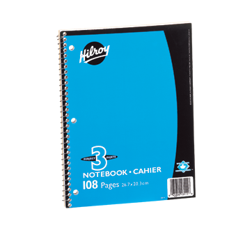Image 2 of product Hilroy - Notebook 3 Subjects, 1 unit
