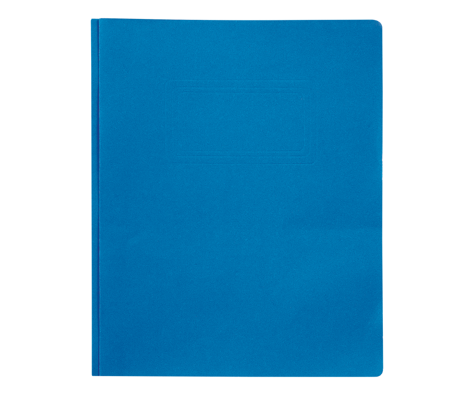 Report Cover with Three Prongs, Dark Blue, 1 unit Firstline Binding