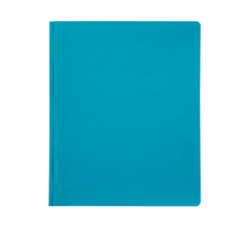Report Cover with Three Prongs, 1 unit, Light Blue
