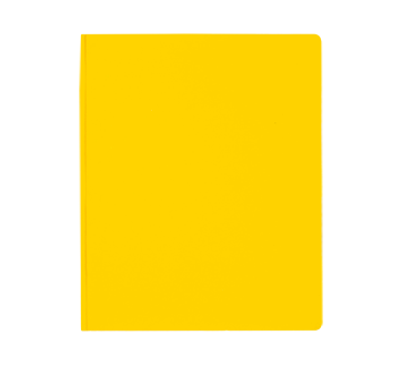 Report Cover with Three Prongs, 1 unit, Yellow